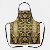 Top Krokodil Lederoptik  Schürze (Vorderseite)