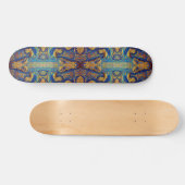Top Krokodil Lederoptik Skateboard (Horizontal)