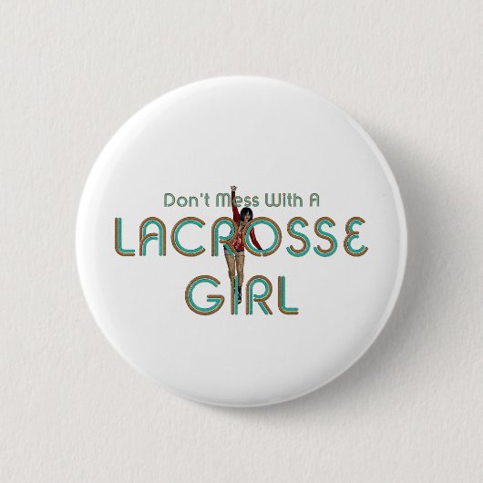 TOP Lacrosse Girl DMW-Tasten Button (Vorderseite)