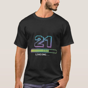 Top Level T - Shirt: '21' Polka Dots with Loading