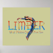 TOP Limber Pilates Poster (Vorne)