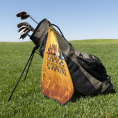 TOP Line Dance Country Golf Handtuch (Gras)