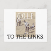 TOP Links Golf Postkarte (Vorderseite)