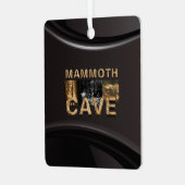 TOP Mammoth Höhle Metal Ornament Aus Metall (Vorderseite links)