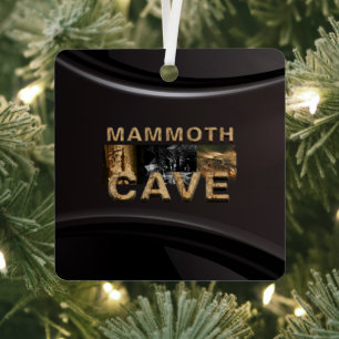 TOP Mammoth Höhle Metal Ornament Aus Metall