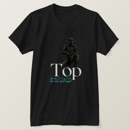 Top-Mannschaft T-Shirt (Design vorne)