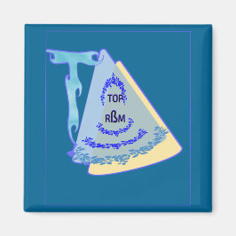 TOP_MODERN_BLUE_SO NIEDLICH MAGNET