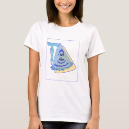 TOP_MODERN_BLUE_SO NIEDLICH T-Shirt