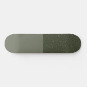 Top Moss Green Skateboard Deck (Custom) (Horizontal)