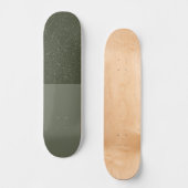 Top Moss Green Skateboard Deck (Custom) (Vorderseite)
