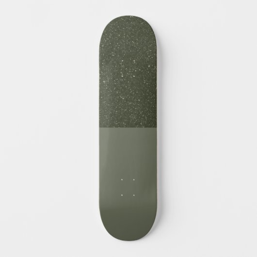 Top Moss Green Skateboard Deck (Custom) (Vorderseite)