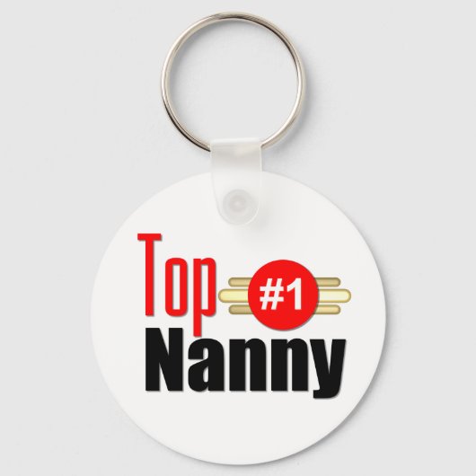 Top Nanny Schlüsselanhänger (Vorderseite)