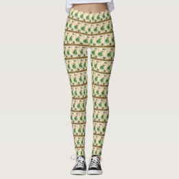 Top O The Mornin Irische Lass St. Patricks Day Leg Leggings