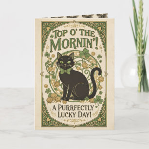 Top O' The Morning! - St. Patrick's Day Karte