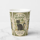 Top O' The Morning - St. Patrick's Day Papiertasse Pappbecher (Links)