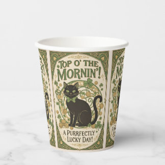 Top O' The Morning - St. Patrick's Day Papiertasse Pappbecher