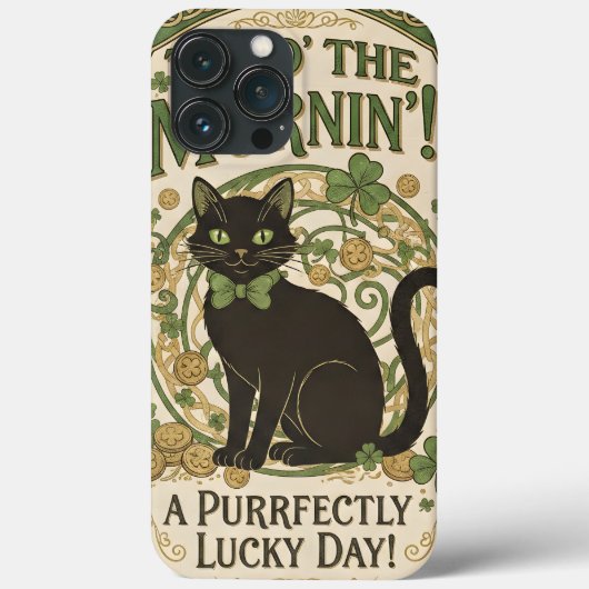 Top O' The Morning - St. Patrick's Day Phone Case (Rückseite)