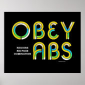 TOP Obey Abs Poster (Vorne)