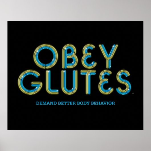 TOP Obey Glutes Poster (Vorne)