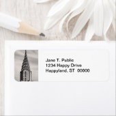 Top of the Chrysler Gebäude NYC - B&W (Insitu)