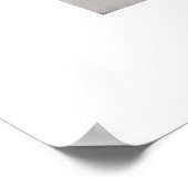 Top of the Chrysler Gebäude NYC - B&W Poster (Ecke)