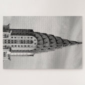 Top of the Chrysler Gebäude NYC - B&W Puzzle (Horizontal)