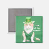 Top of the mornin'! magnet (Vorderseite/Rückseite)