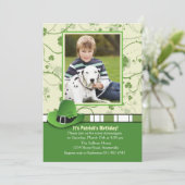 Top of the Morning Foto Einladung (Stehend Vorderseite)