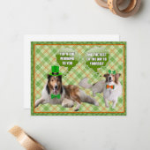 Top of the morning mitteilungskarte (Vorderseite/Rückseite Beispiel)