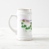 Top of the Morning St Patrick's Day Kleeblatts Bierglas (Links)