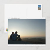 Top of the Mountain.. Postkarte (Vorne/Hinten)