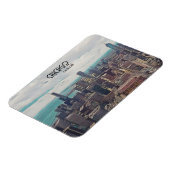 Top of the World, Chicago, individualisierbares Da Magnet (Linke Seite)