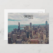Top of the World, Chicago, individualisierbares Da Postkarte (Vorne/Hinten)