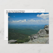 Top of Whiteface Mountain, Adirondacks, NY Postkarte (Vorne/Hinten)