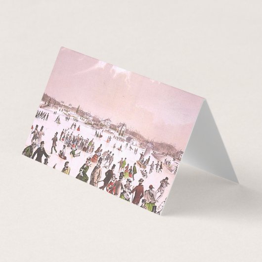 TOP One Schöner Skate Visitenkarten (Vorderseite)