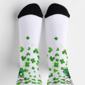 Top O's Mornin-Kleeblatt Socken (Oben)