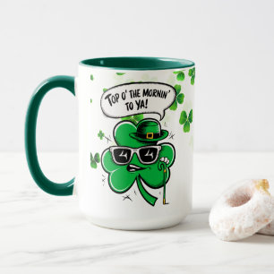 Top O's Mornin-Kleeblatt Tasse