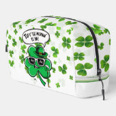 Top O's Mornin-Kleeblatt Waschbeutel (Rechte Ecke)