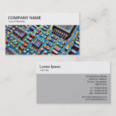 Top-Panel - farbenfrohe Visitenkarte (Vorne/Hinten)