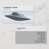 Top-Panel - Flying Saucer-Visitenkarte Visitenkarte (Vorne/Hinten)