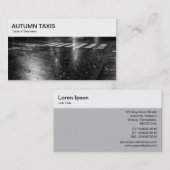 Top-Panel - Geschäftskarte für den Herbst Visitenkarte (Vorne/Hinten)