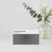Top Panel - Honeycomb Business Card Visitenkarte (Stehend Vorderseite)