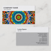 Top Panel - Kaleidoskopische 02 Visitenkarte (Vorne/Hinten)