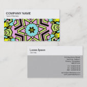 Top Panel - Kaleidoskopische 06 Visitenkarte (Vorne/Hinten)