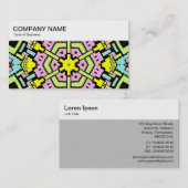 Top Panel - Kaleidoskopische 07 Visitenkarte (Vorne/Hinten)