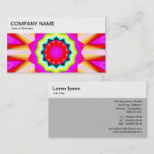 Top-Panel - Kaleidoskopische Visitenkarte 016 (Vorne/Hinten)