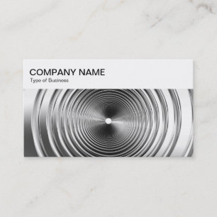 Top Panel - Long Spring B&W Business Card Visitenkarte