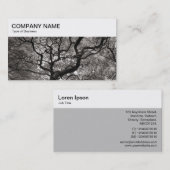Top-Panel - Magnolia Trees Business Card Visitenkarte (Vorne/Hinten)