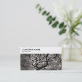 Top-Panel - Magnolia Trees Business Card Visitenkarte (Stehend Vorderseite)