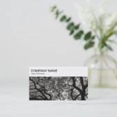 Top-Panel - Magnolia Trees Business Card Visitenkarte (Stehend Vorderseite)